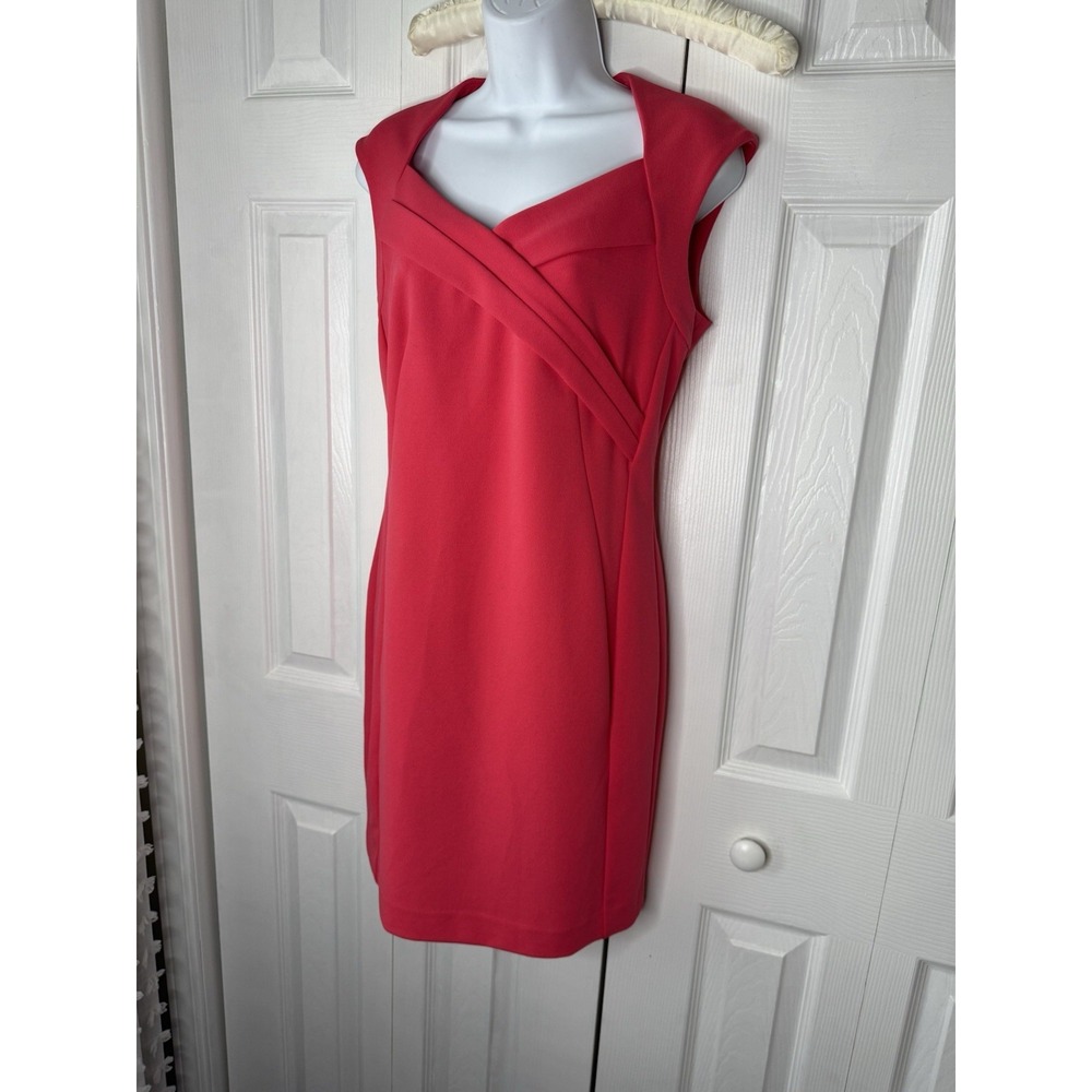 Calvin Klein Pink Sheath Dress Size 8P